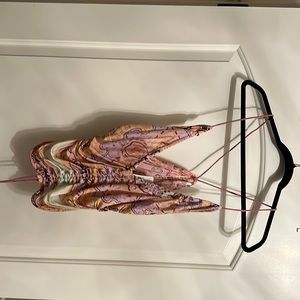 Free people patterned top